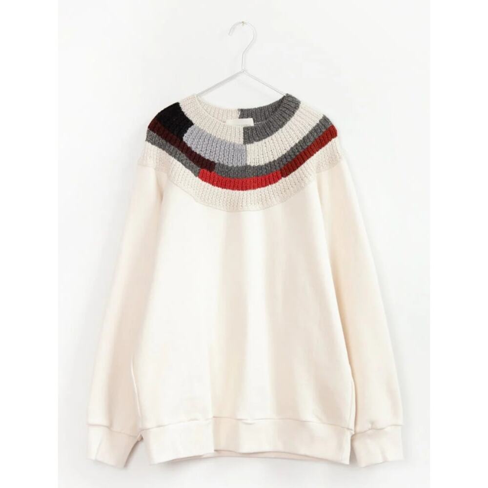 Mosaic Knit Sweater by Correll‎ Correll Size Medium